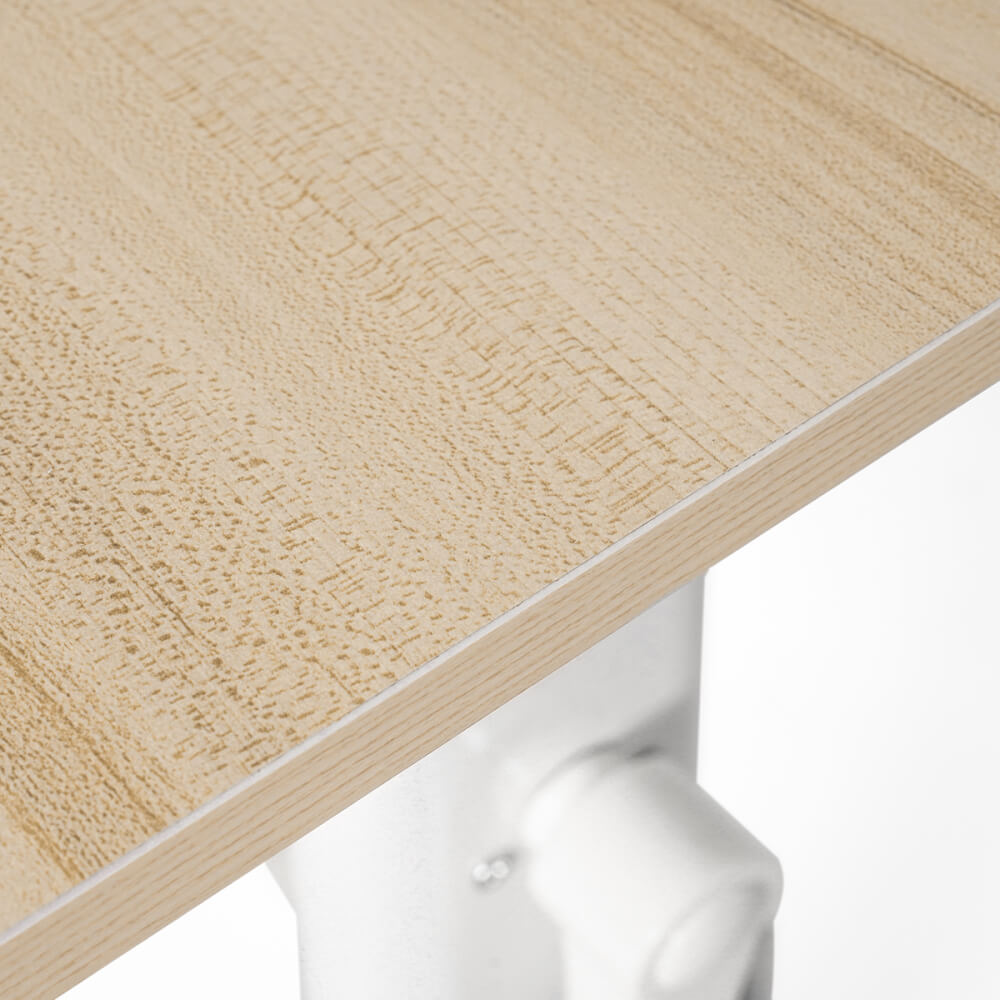 โต๊ะทำงานปรับระดับได้ InnHome รุ่น FlexiDesk 120 ซม. สีขาว_4